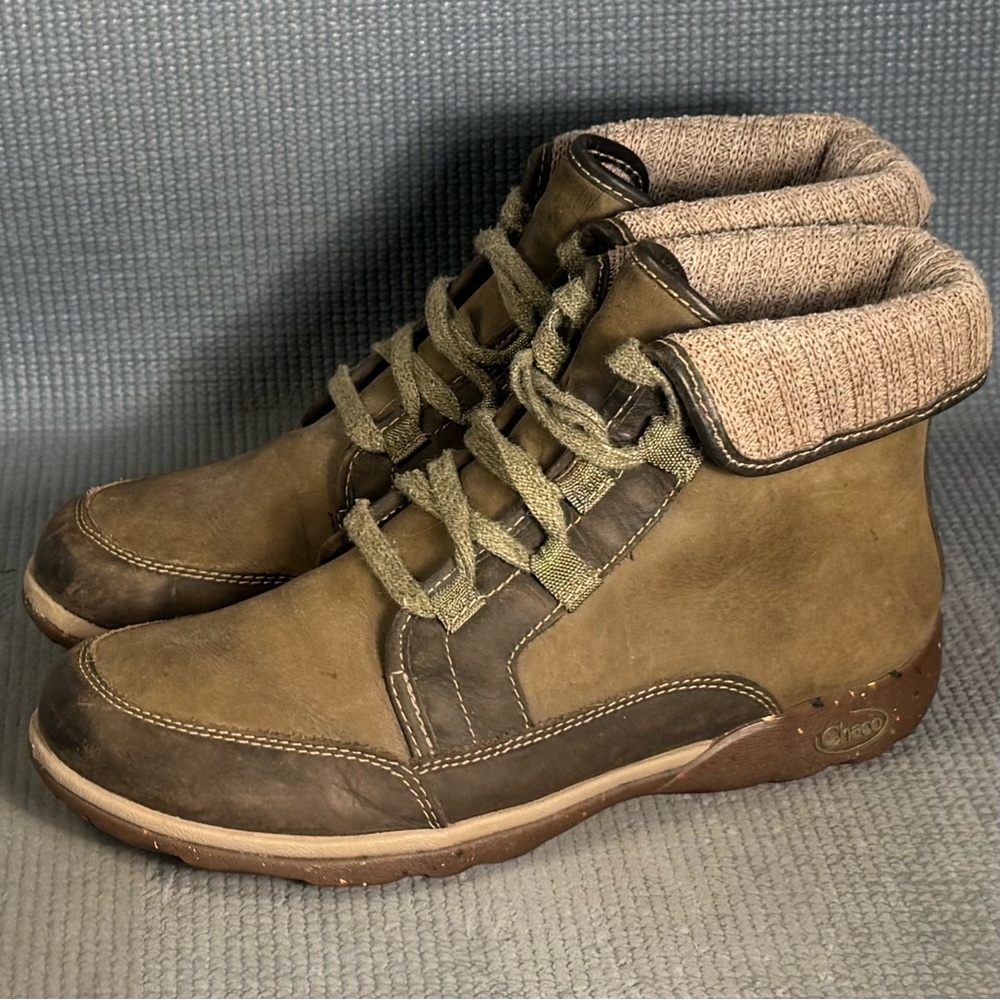 Chaco Barbary Ivy Ankle Boots Chukka‎ Comfort Leather Women’s Size 8.5